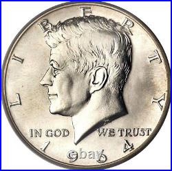 1964 Kennedy Half Dollar Roll Brilliant Uncirculated BU (20 Coins) Denver Mint