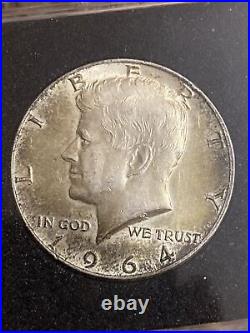 1964 Kennedy Half Dollar Silver No Mint Mark