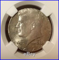 1964 Kennedy Half Dollar Struck On Quarter Planchet Ngc Ms65 Silver Mint Error