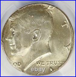 1964 Kennedy Half Dollar Struck on 25c Quarter Planchet 50c PCGS MS63 Error