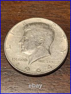 1964 Kennedy Half Dollar no mint mark