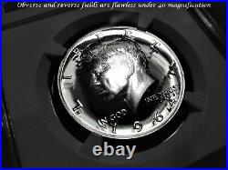 1964 Kennedy Half Low Pop Pf69 Frosty Accented Hair Straight G Reverse Ngc Pq+