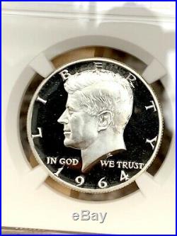 1964 Kennedy Half NGC PF 68 Ultra Cameo Exquisite