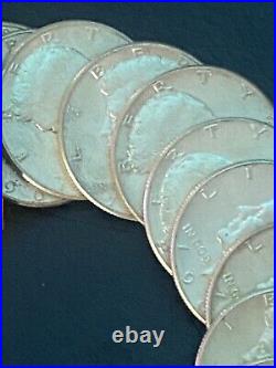 1964 Kennedy Half Roll! 20 Silver Coins$$ Great Beautiful