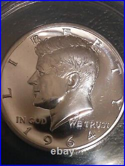 1964 Kennedy Silver Proof/Accented Hair Variety Proof 68! Premium Grade