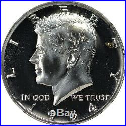 1964 NGC PR67 CAM Accented Accent Hair Kennedy Half Dollar CAMEO