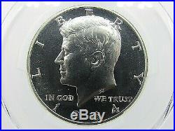 1964 P Silver Kennedy Half Dollar, Accented Hair PCGS Pf 68
