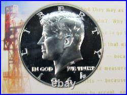 1964 P Silver, Kennedy Half Dollars, NGC Pf 69 Cam Tomaska Signature Series