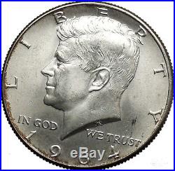 1964 President John F. Kennedy Silver Half Dollar United States USA Coin i44620