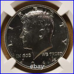 1964 Proof Kennedy Silver Half Dollar'Accented Hair' NGC PF67