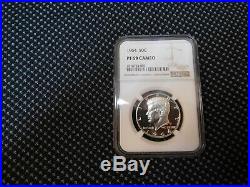 1964 Silver Kennedy Half Dollar NGC PF 69 Cameo Freshly Graded