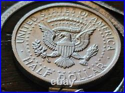 1964 Silver Kennedy Half Dollar on a 30 Italy Sterling Silver Flat Chain