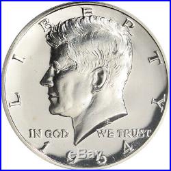 1964 US Kennedy Silver Half Dollar Proof 50C PCGS PR68 CAM Accented Hair