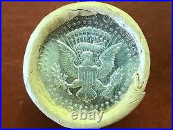 1964-p 50c Kennedy 90% Silver Half Dollar Gem Bu Shotgun Roll (20)