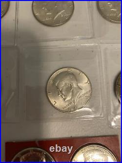1964 silver kennedy half dollar lot Of 10