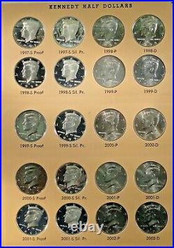 1964 thru 2012-P-D&S Proofs Kennedy Half Dollar Set of 160 Coins. All BU