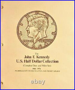 1964 to 1976 Kennedy Half Dollar Set of 29