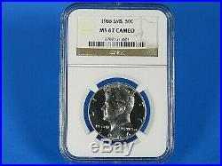 1965,1966,1967 P SMS Kennedy Half Dollars 3-Coin Set NGC Ms 67 Cam, Nice Coins
