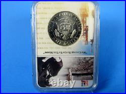 1965,66,67 P SMS 3-Coin Set, Silver Kennedy Half Dollars NGC Ms 68 Tomaska Sig