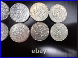 1965-69 Uncirculated AU/ BU Kennedy Half Dollars Silver Lot Of 8. Gorgeous! NR