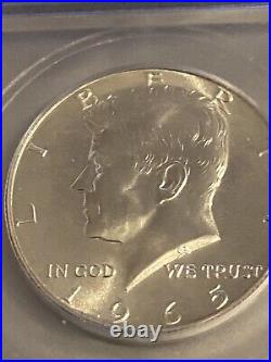 1965 Kennedy Half Dollar Icg Ms 67 Retails $2600.00