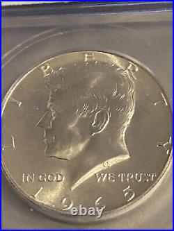 1965 Kennedy Half Dollar Icg Ms 67 Retails $2600.00