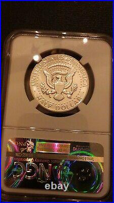 1965 Sms Kennedy Ngc Ms 68 Silver Half Dollar Near Perfect Dpl Coin
