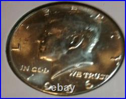 1966 Kennedy Half Dollar Roll 40% Silver BU Uncirculated