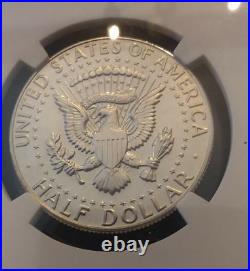 1966 Ngc Ms 68 Cameo Sms Silver Kennedy Half Rare Near Perfect Dpl Cameo