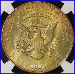 1966 P Kennedy Half Dollar NGC MS66 Toned with video