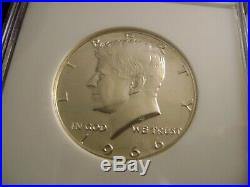 1966 SMS Kennedy 40% Silver Half Dollar, NGC MS68 Cameo
