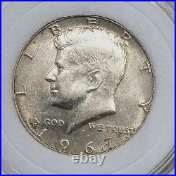 1967 Kennedy Half Dollar 40% Silver Ddo-Ddr