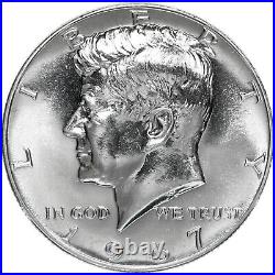 1967 SMS Kennedy Half Dollar Roll 40% Silver Gem SMS 20 US Coins