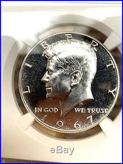 1967 Silver Kennedy NGC SMS 68 Cameo Price Guide $540 RARE