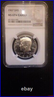 1967 Sms Kennedy Ngc Ms 67 Star Cameo Half Spotless Looks Ms67 Ucam