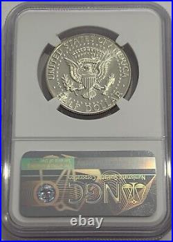 1967 Sms Ngc Ms68 Cameo Silver Kennedy Half Dollar Special Mint Set 50c Port Lbl