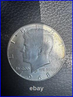 1968-D 50C Kennedy Half Dollar