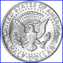 1968 D Kennedy Half Dollar 40% Silver BU Roll 20 US Coin Lot