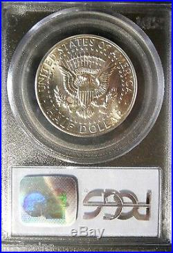 1968-D Kennedy Silver Half Dollar, PCGS MS65, Monster Rainbow Toned