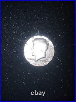 1968 D Mint Error silver kennedy half Dollar