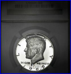 1969-S PF69 Ultra Cameo Kennedy Half Dollar 50c Proof, NGC Graded PR69 DCAM