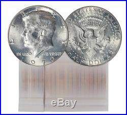 1970-D Silver Clad BU Kennedy Half Dollar Roll