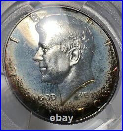 1970 S Kennedy Half Dollar PCGS PR68 Toned Silver Proof Coin 50C