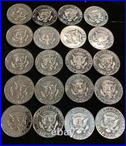 1970-S Kennedy Half Dollar Roll 0f 20 Silver Proof Condition SKU# 31242