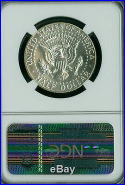 1970-d Kennedy Silver Half Dollar Ngc Ms65 Pl Rare Mac Spotless