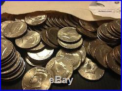 1971 2017 PD Kennedy Half Dollar 100 Coin Lot 2x Silver 90% 40% +U. S. Mint Bag