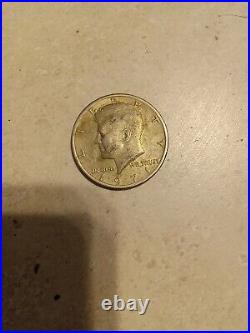 1971 40% Silver kennedy half dollar no mint mark