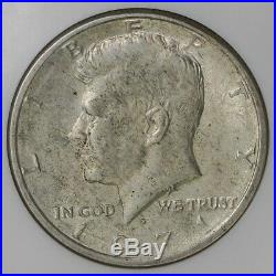 1971-D Kennedy Half 50c Mint Error Struck on 40% Silver Planchet 11.3g MS61 NGC