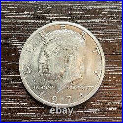 1971 Kennedy Half Dollar D 40% Silver Error