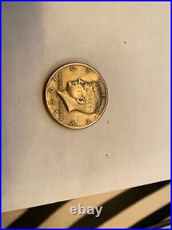 1971-d kennedy half dollar 50 cent coin